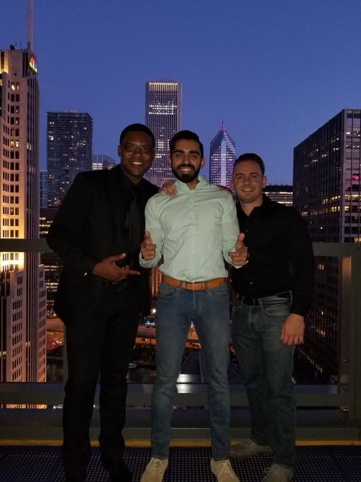 Owners Don Bailey, Denis Nepton, and Vik Tanksale