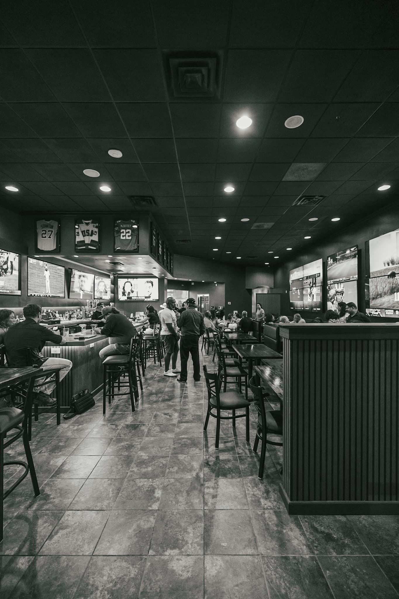 The Owner's Box interior atmosphere